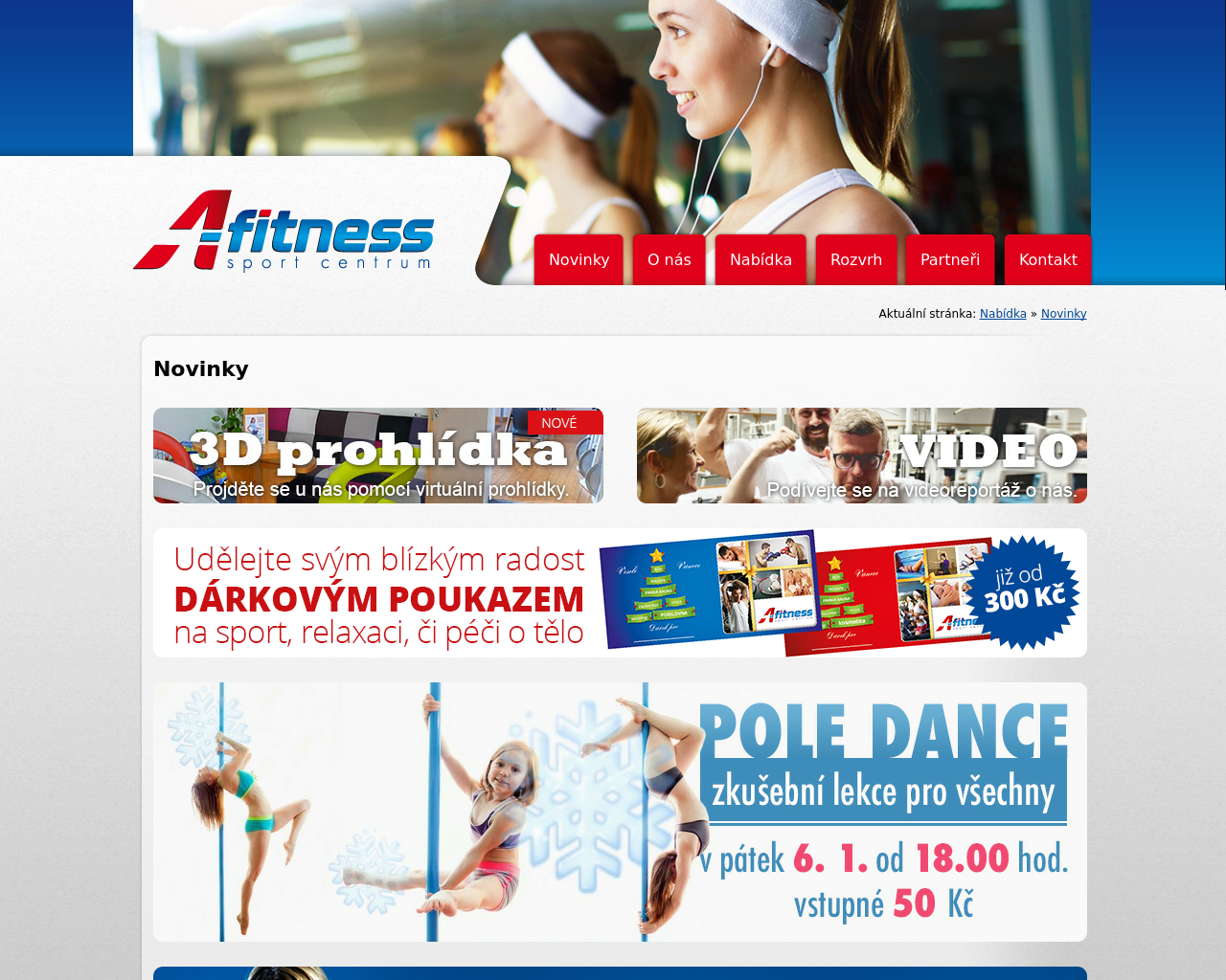 Site Image a-fitness.cz v 1280x1024
