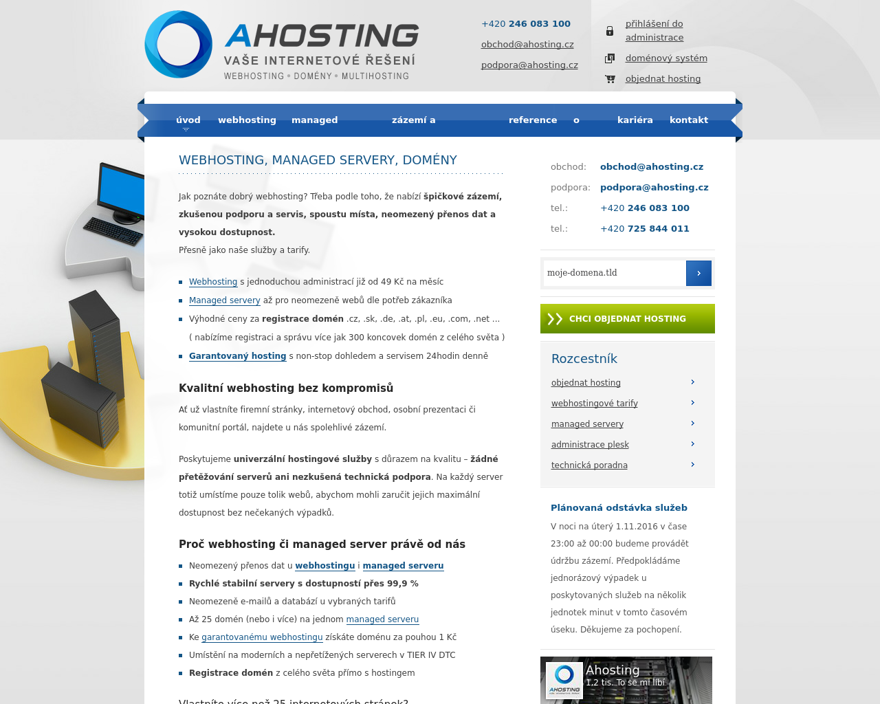 Site Image a-hosting.cz v 1280x1024