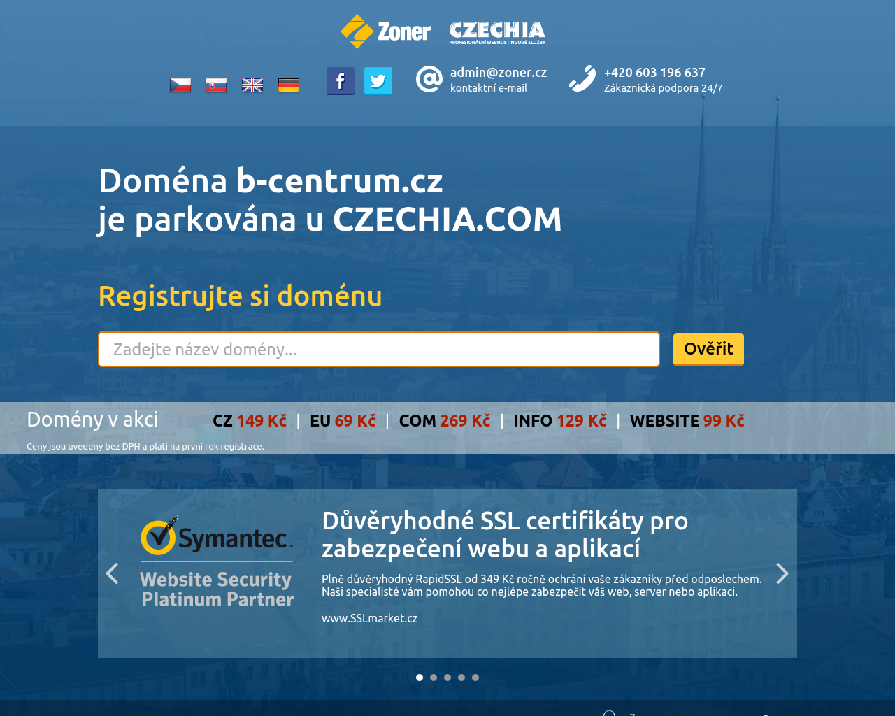 Site Image b-centrum.cz v 1280x1024