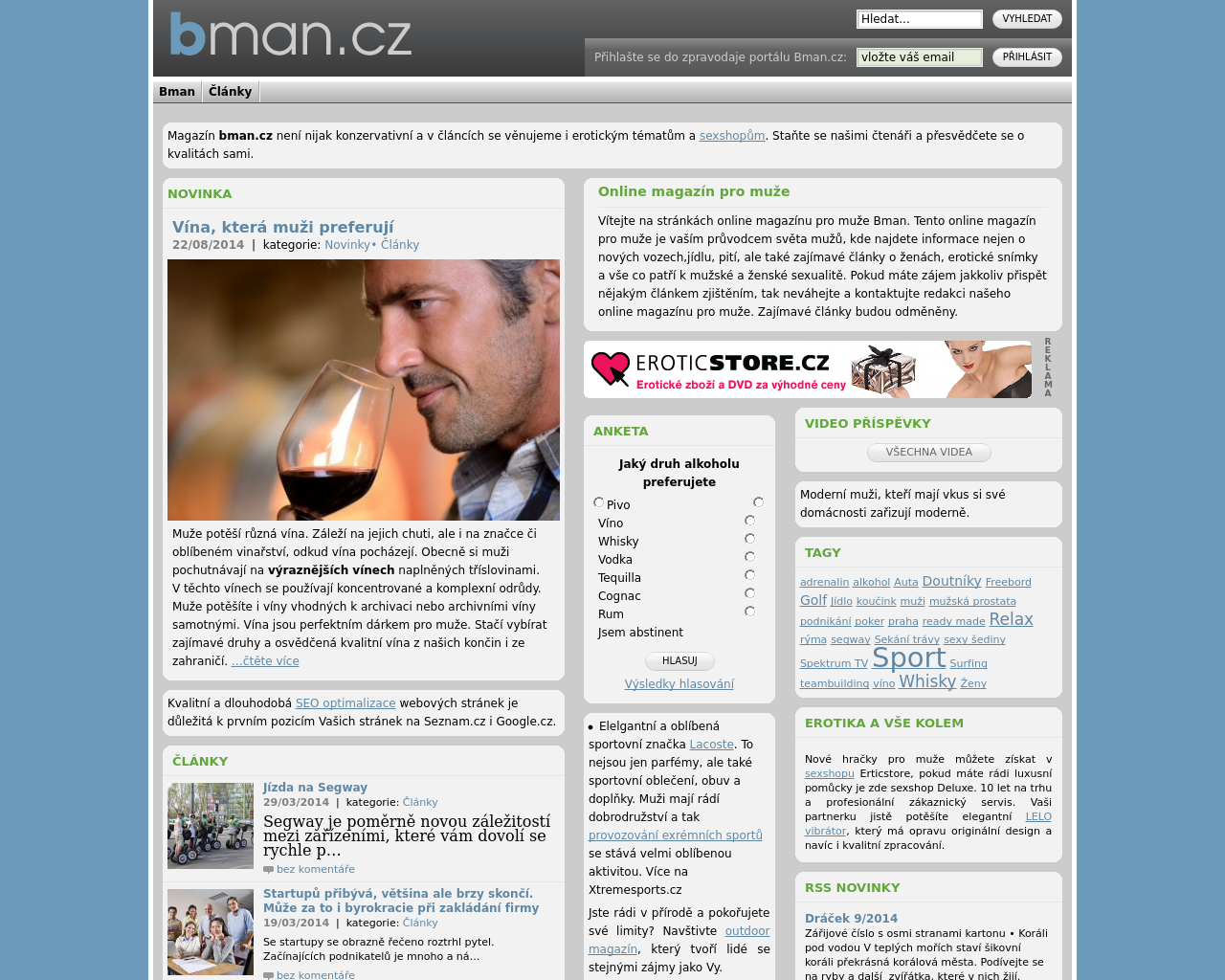 Site Image b-man.cz v 1280x1024