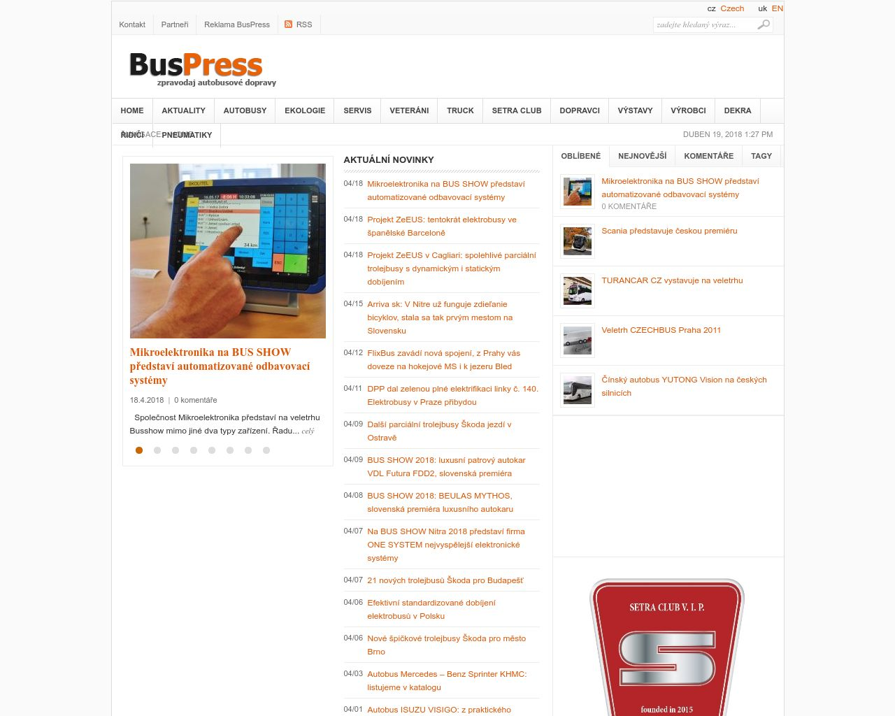 Site Image buspress.cz v 1280x1024