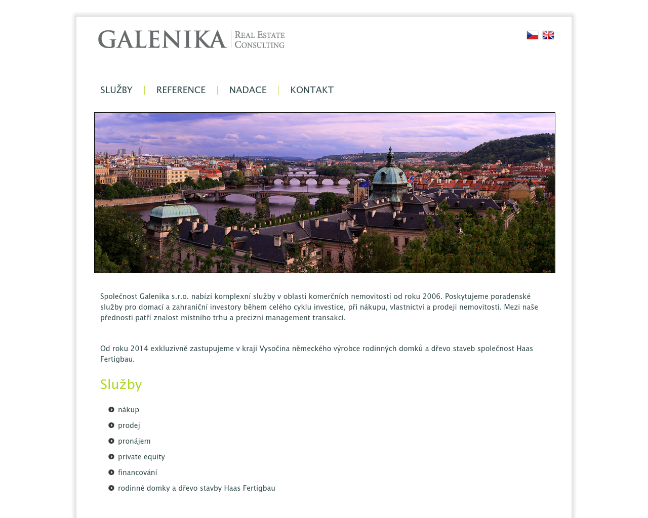 Site Image galenika.cz v 1280x1024