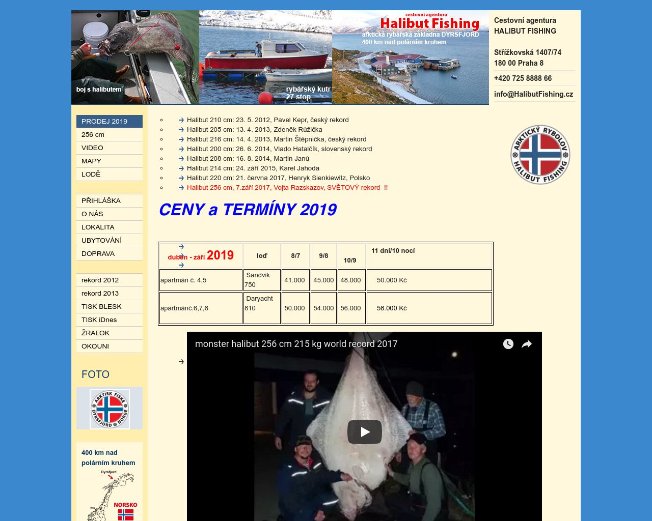 Site Image halibutfishing.cz v 1280x1024
