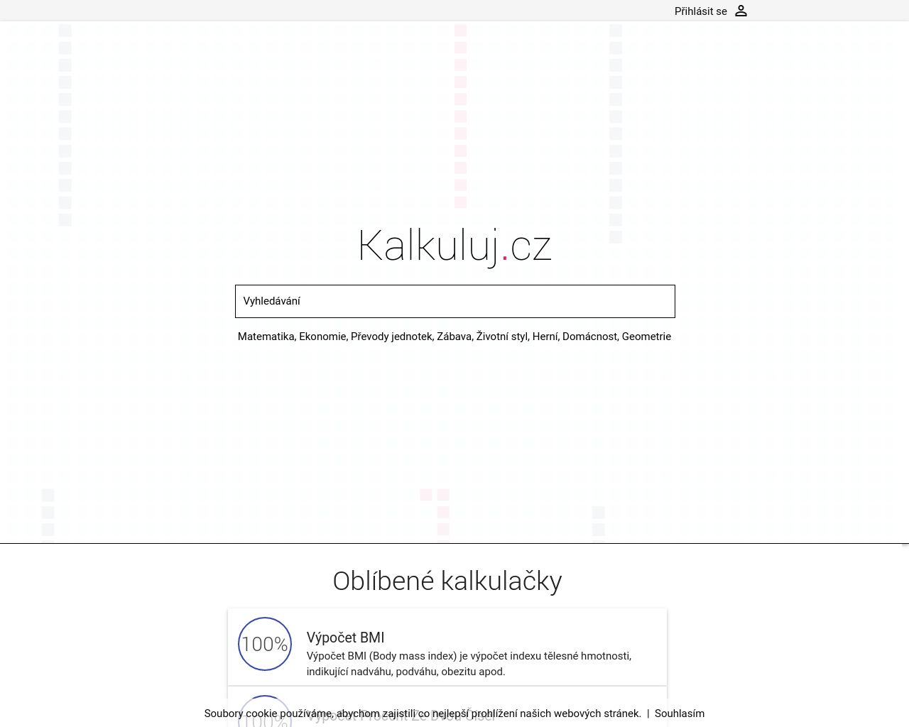 Site Image kalkuluj.cz v 1280x1024