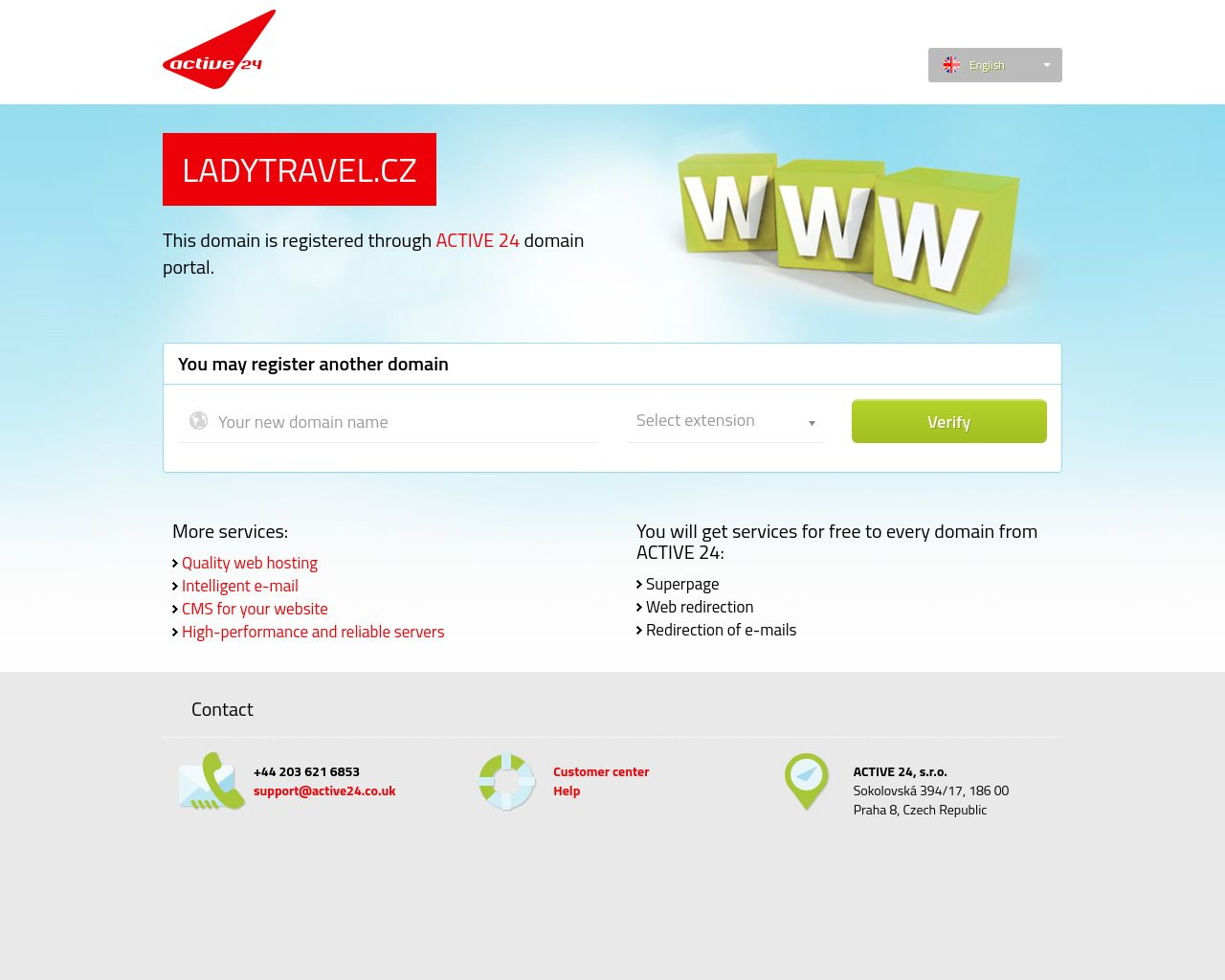 Site Image ladytravel.cz v 1280x1024