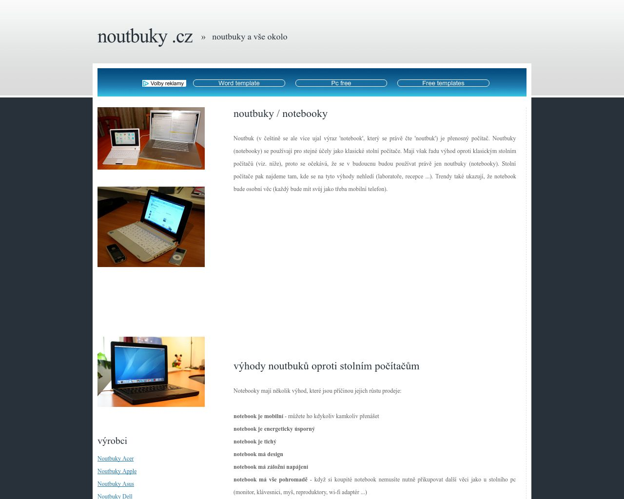 Site Image noutbuky.cz v 1280x1024
