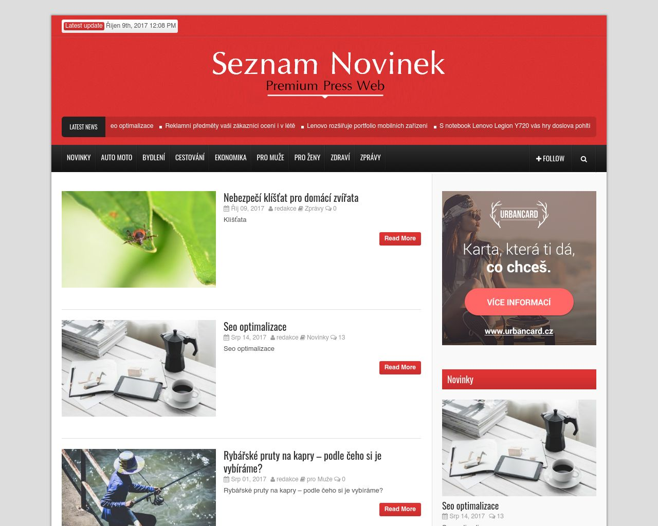 Site Image seznam-novinek.cz v 1280x1024
